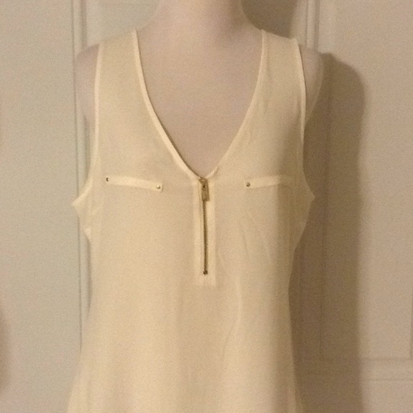 White Guess Tank Top - Picture 1 of 6